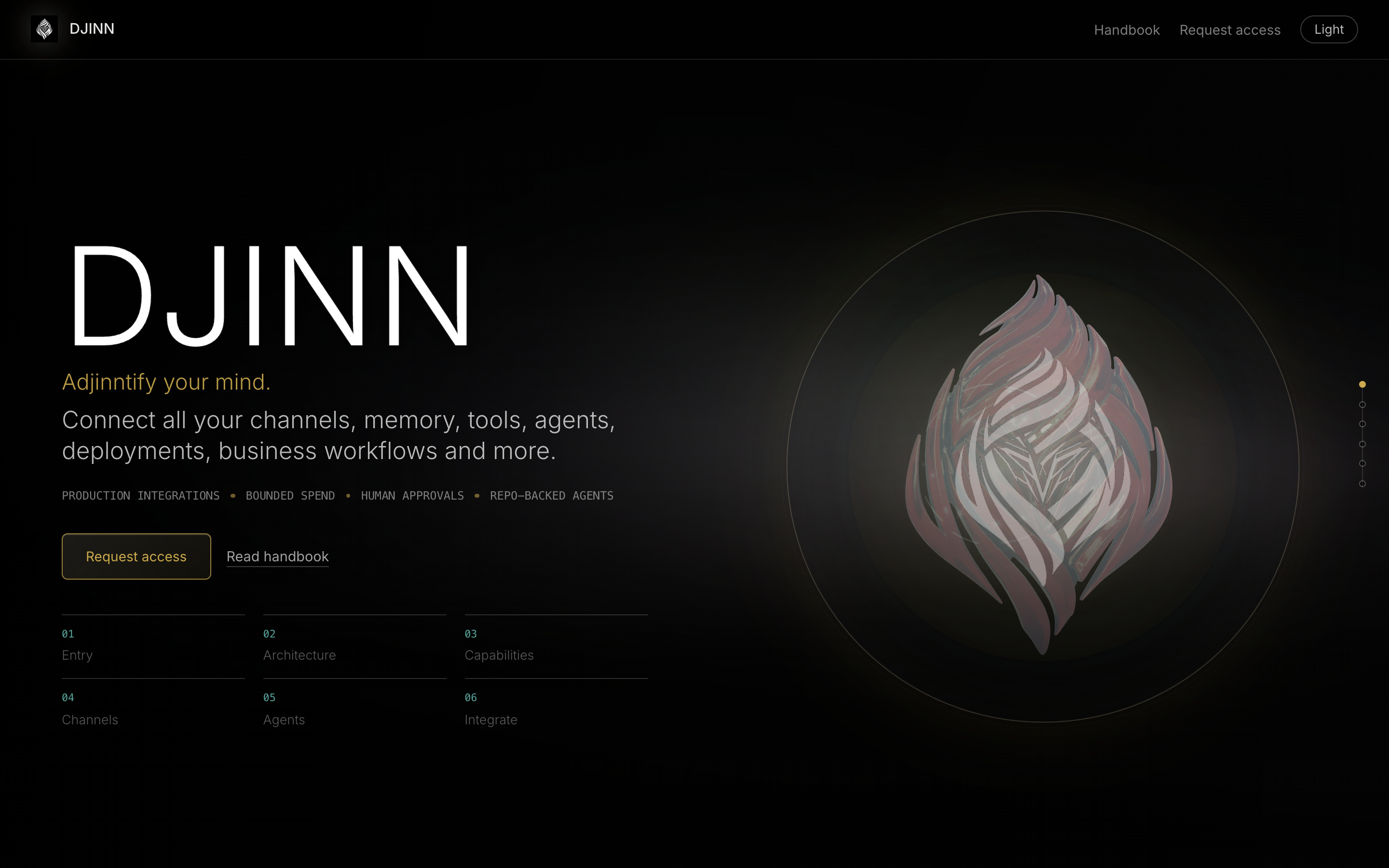 DJINN — live site